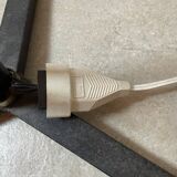 Wrought iron tripod lamp