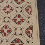 Tapis en toile de jute 197x136cm