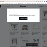 Paiement du test de produit