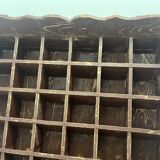 Old furniture locker display window grocery store haberdashery