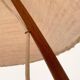 Mid-century Dornstab table lamp in teak by A. Pöll for Kalmar
