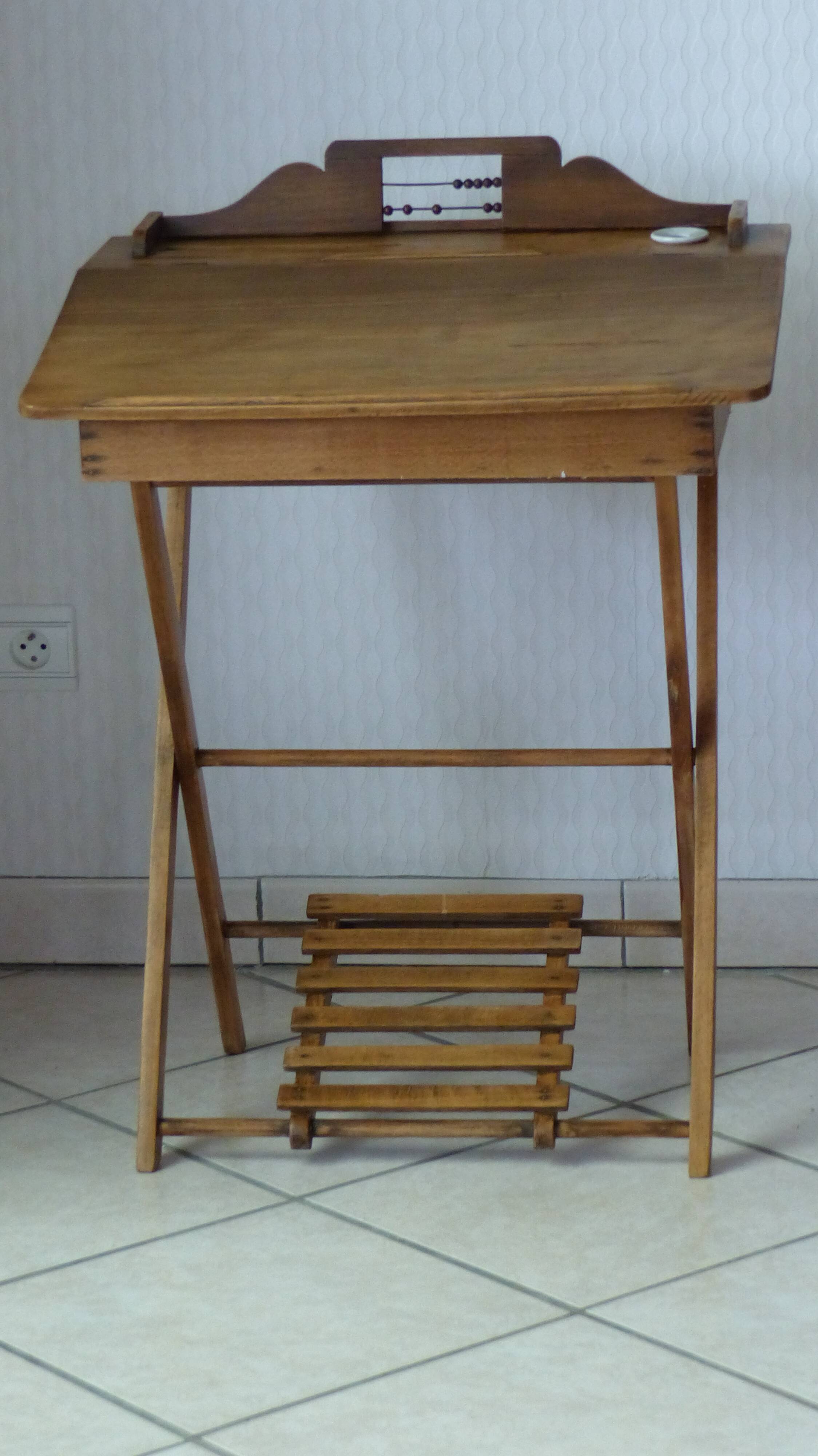 Desk with chair