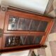 Antique mahogany showcase, early 20th century