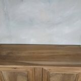Light walnut low cabinet