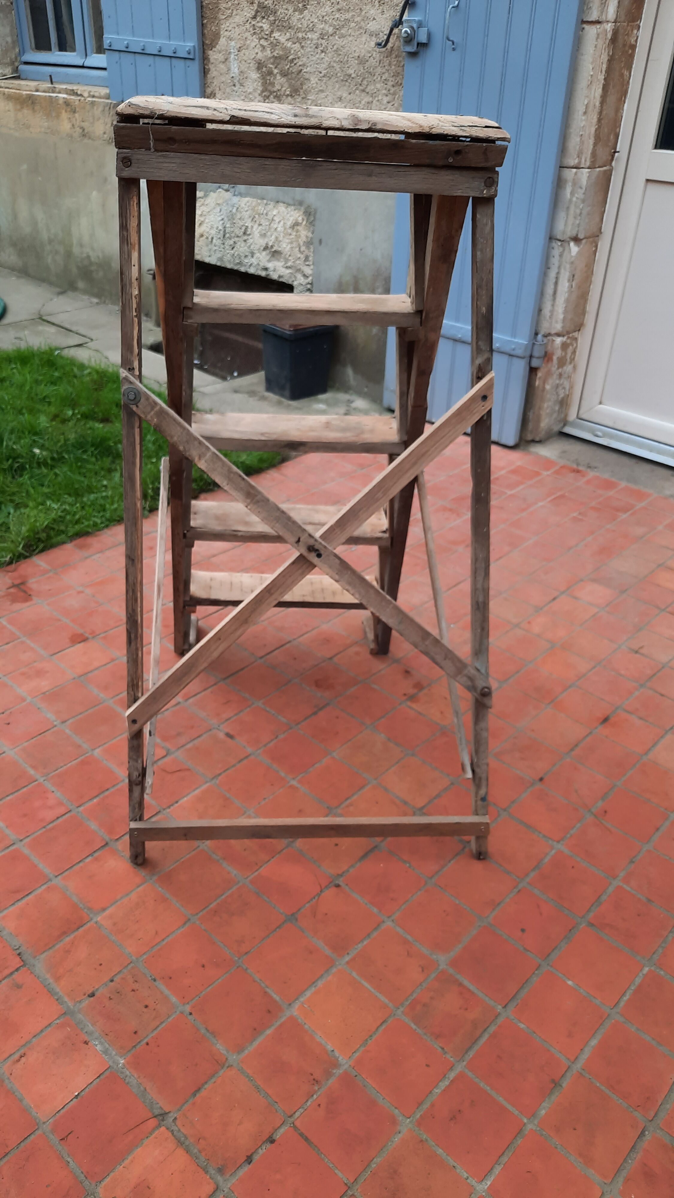 Old stepladder