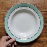 Mismatched vintage soup plates