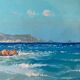 Orientalist painting marine algeria pierre faget-germain (1890-1961) skikda