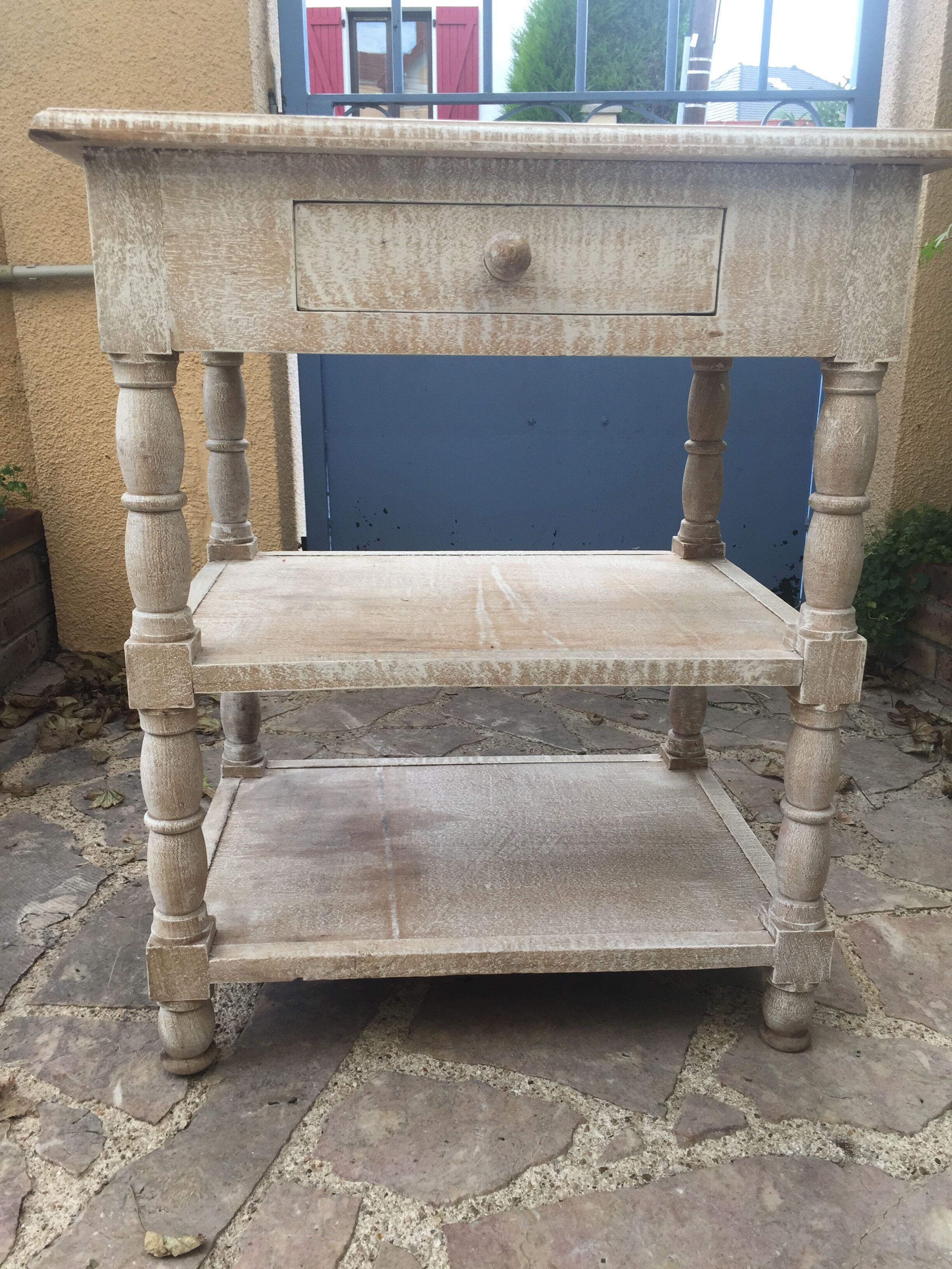 Table d'appoint en manguier