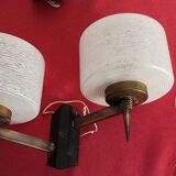 Lot of two 1950s sconces