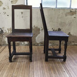 Pair chairs Lorraine