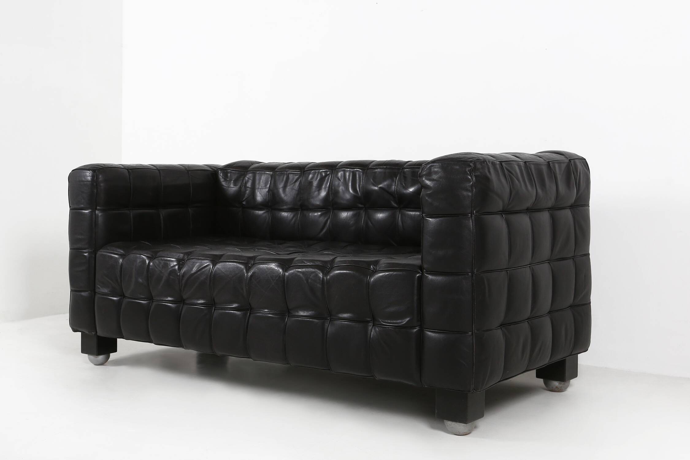 Kubus 8020 Sofa by Josef Hoffmann for Wittmann, 1980s