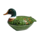 Earthenware duck signed Michel Caugant