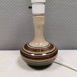 Small ceramic table lamp, Danish from the 1970s-80s.
