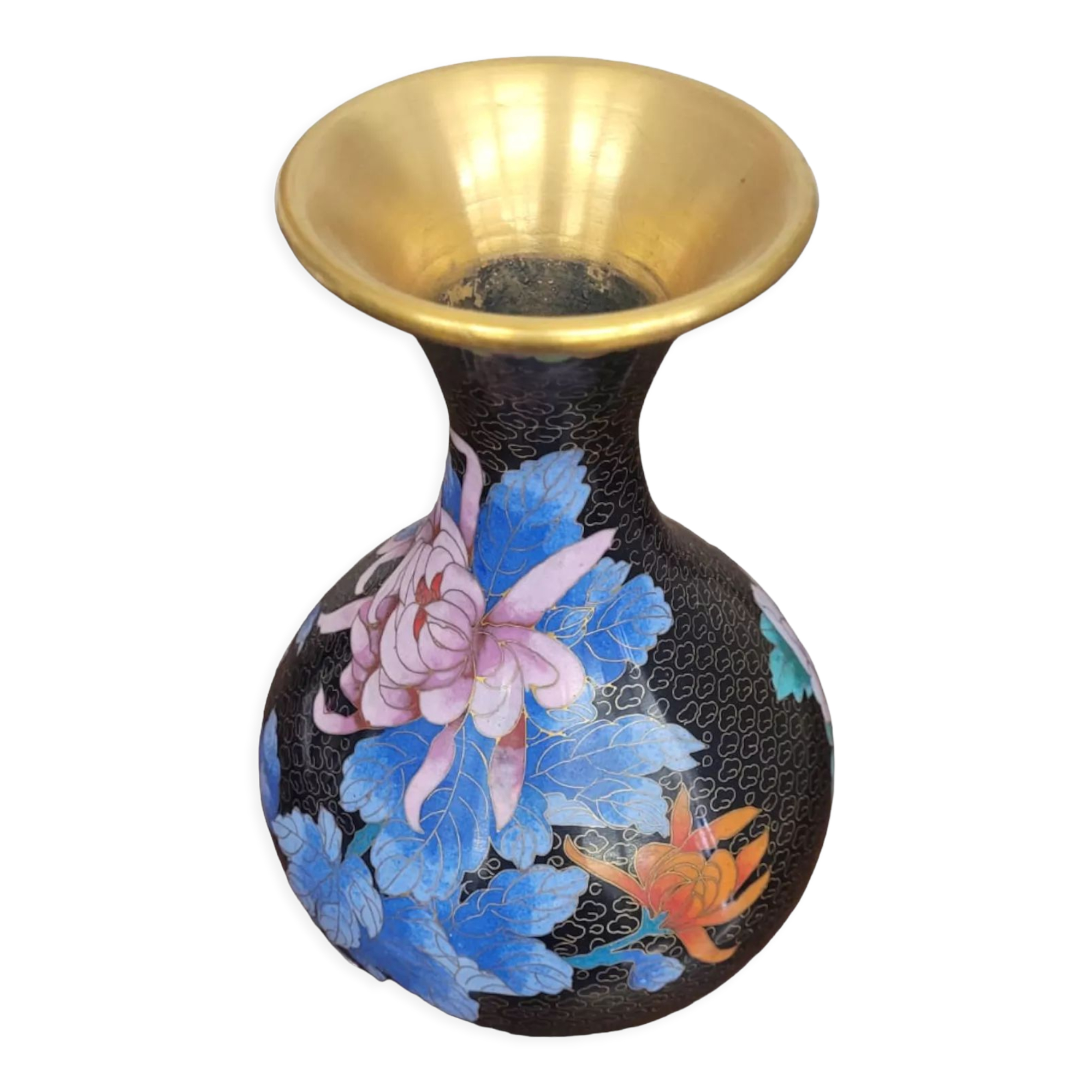 Cloisonné Chinese vase