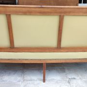 Old cherry wood bench