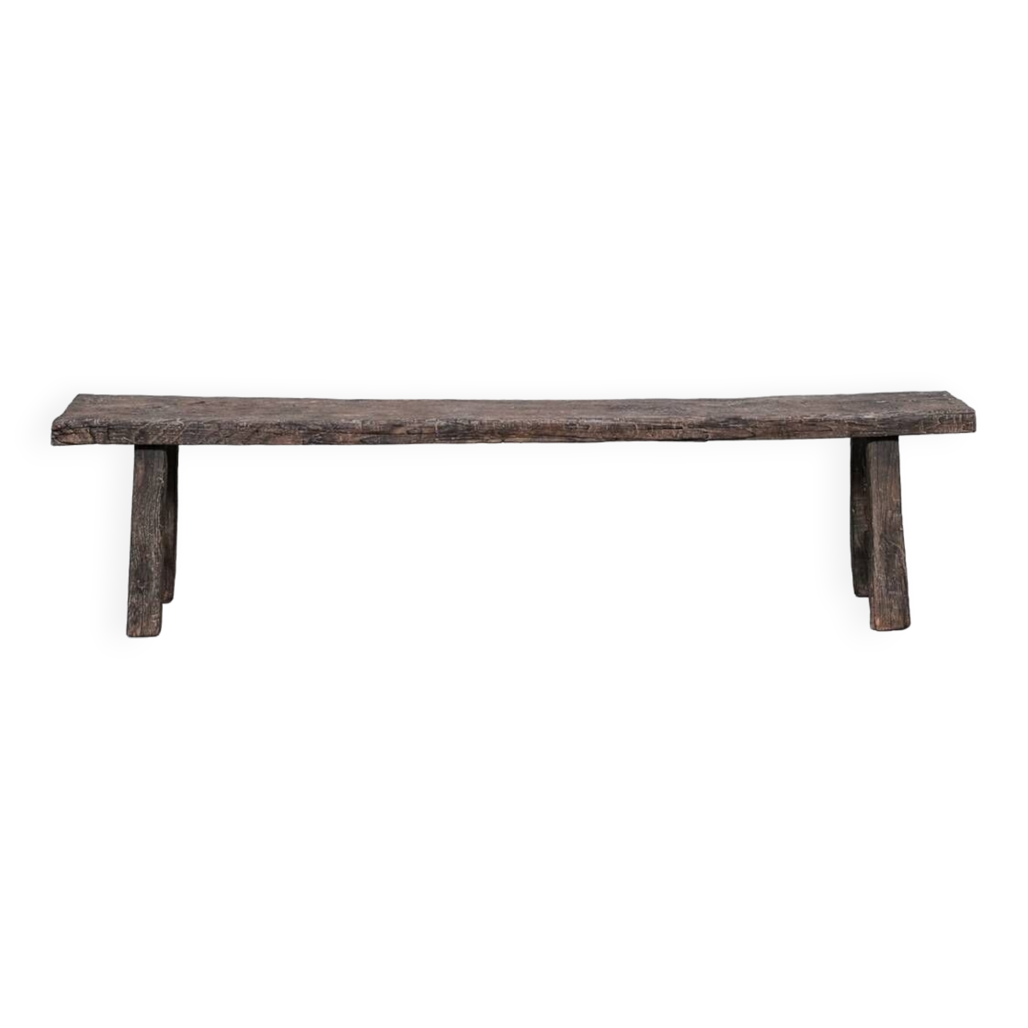 Primitive Wooden Belgium Bench (No.2)