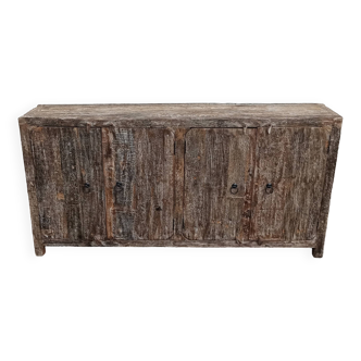 Buffet en bois ancien - 4 portes