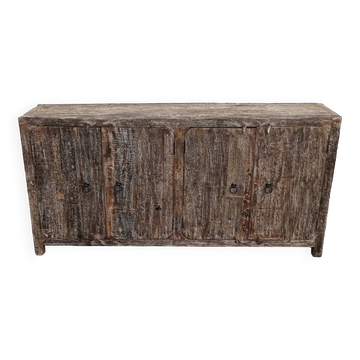 Buffet en bois ancien - 4 portes