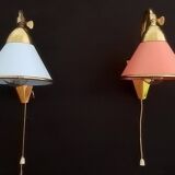 Italian wall lights from the 50s