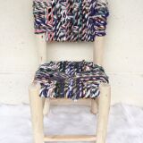 Recycled fabric chair