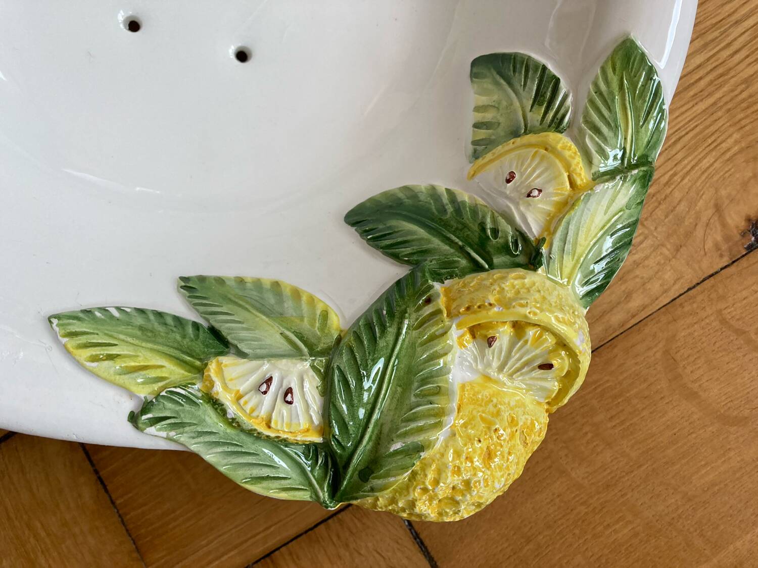 Double lemon slushie fruit bowl Italy