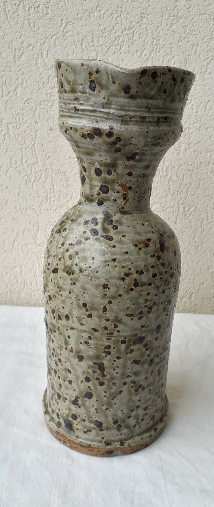 Pyrite stoneware pitcher