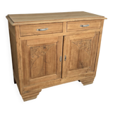 Art Deco sideboard in solid airbrushed oak