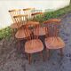 Lot of 6 Baumann chairs, Tacoma model, vintage, bistro.