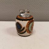Noomi Backhausen for Søholm table lighter in glazed stoneware. 1960s