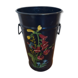 Vintage umbrella holder in sheet metal