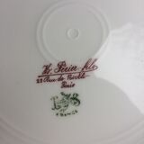 Porcelain plates from Limoges
