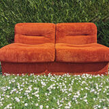 Double convertible heater sofa 1970