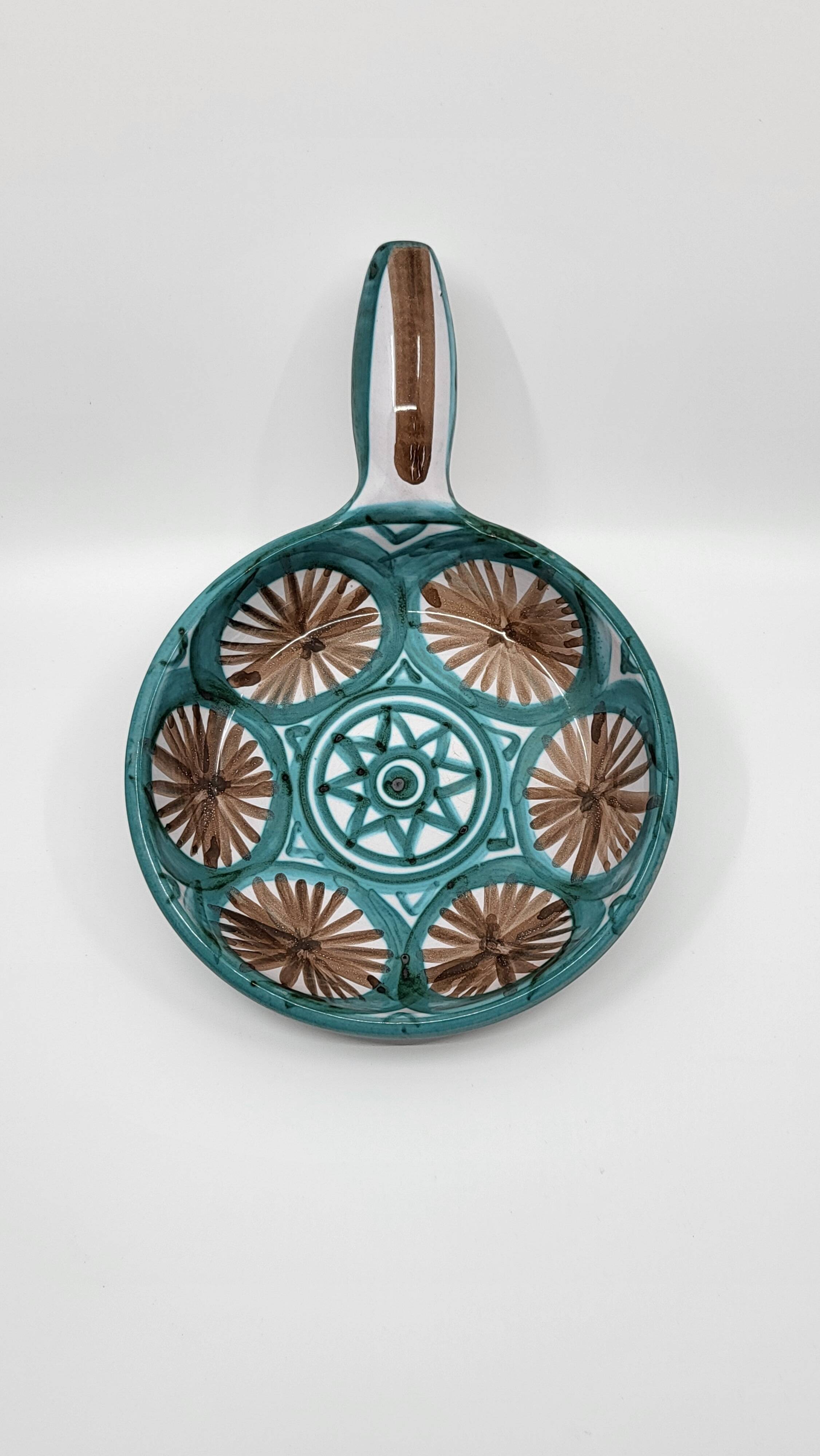 Robert Picault French Ceramic Skillet Vallauris 1960/70 Vintage