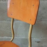 Paire de chaises d'école