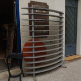 Massive beech library and aluminium mount around 1980
