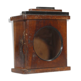 Vitrine murale petite ancienne boite a horloge patine d'origine inde