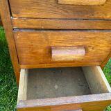 Vintage school teacher's desk
