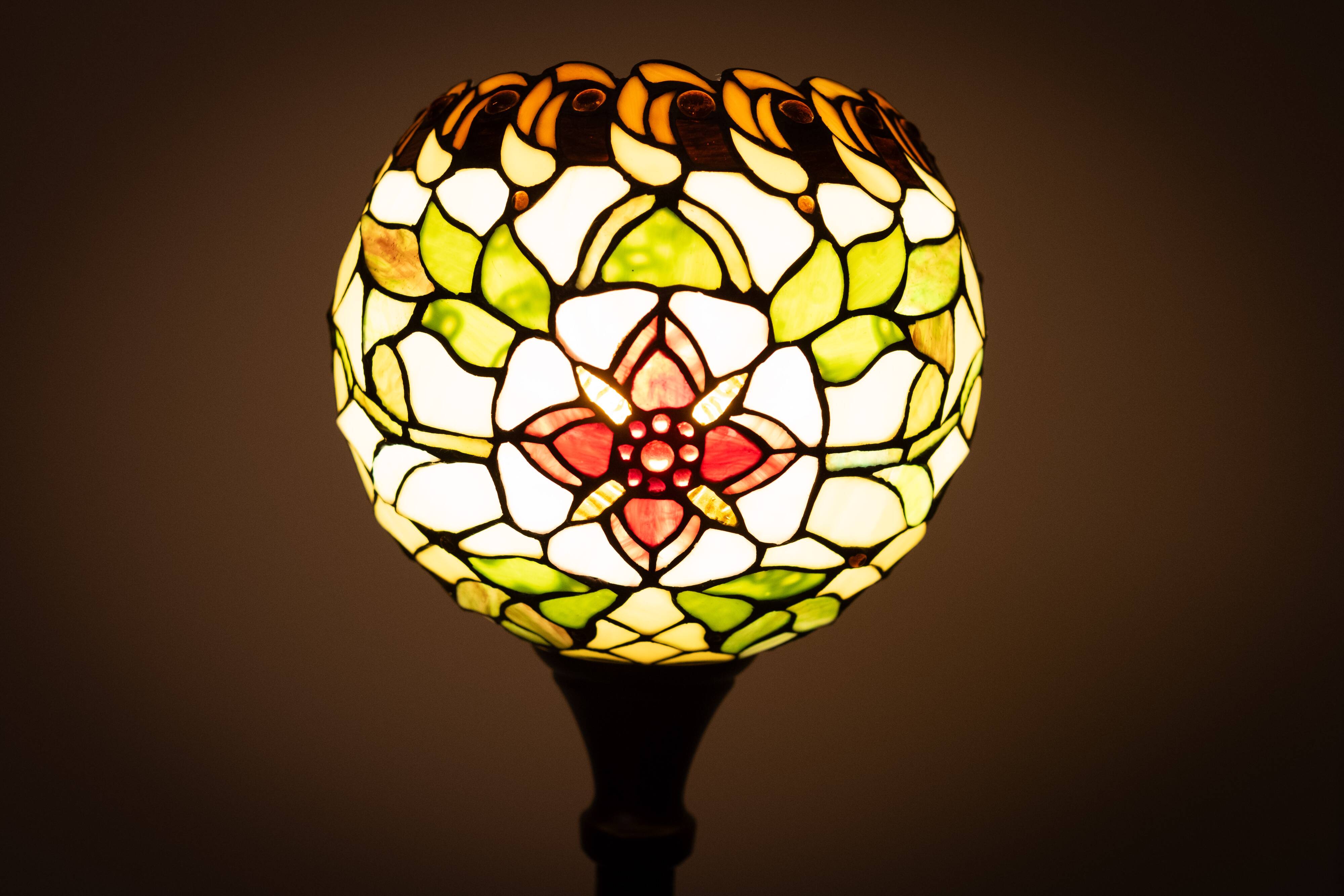 Tiffany & co style floor lamp 1990s France