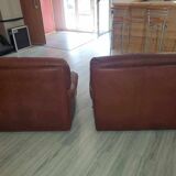 Vintage leather armchairs - Cierre Imbottiti