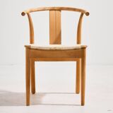 MK10689 Chaise de salle à manger en hêtre