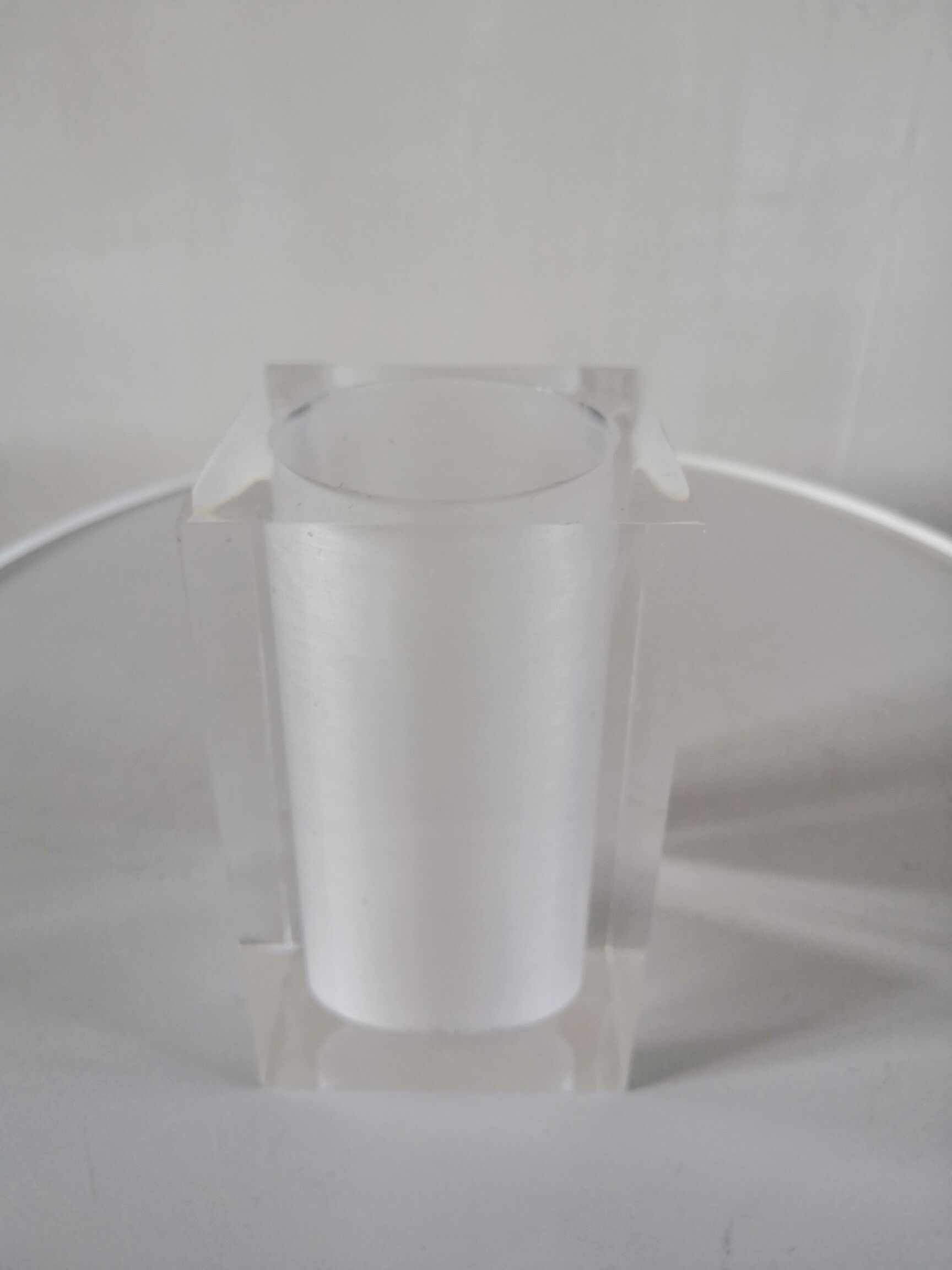 Plexiglas pencil holder design 70s