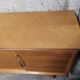 Vintage sideboard 1950 oak foot compass