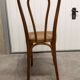 Set of 6 chairs bistro j&j kohn 1900 seat cannage