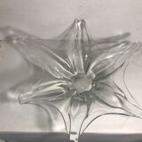 Former center of table crystal Lorraine France shape star vintage cup