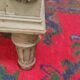 Wardrobe 3 doors, 3 drawers Louis XVI style patinated