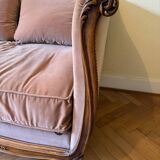 Louis XV bench, 19th century sofa / daybed / couch