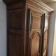 Louis XIV walnut wardrobe with arched panels – 18th century