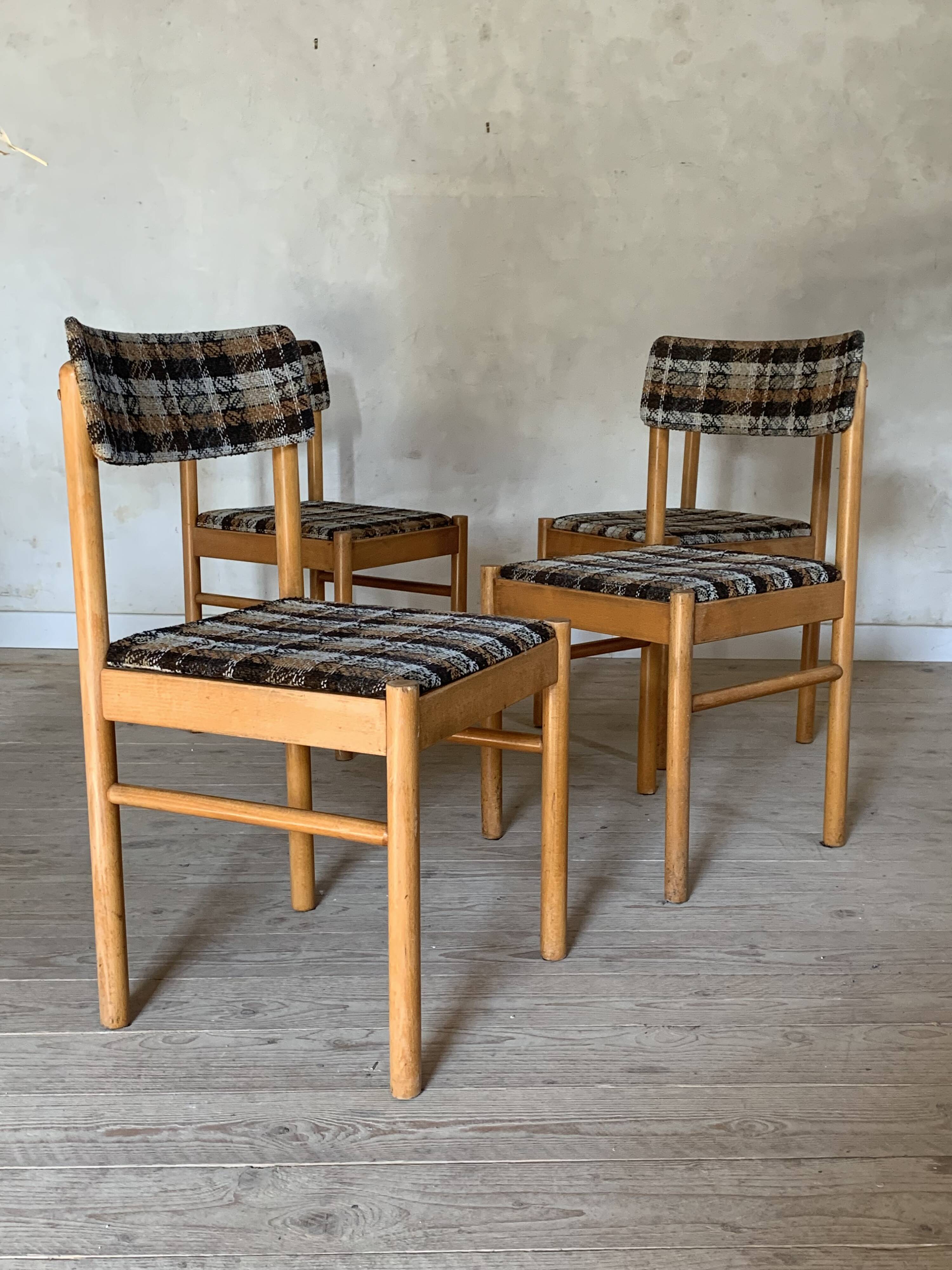 Vintage Baumann chairs, Scandinavian style