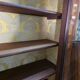 Late 19th century mahogany shop display cabinet.