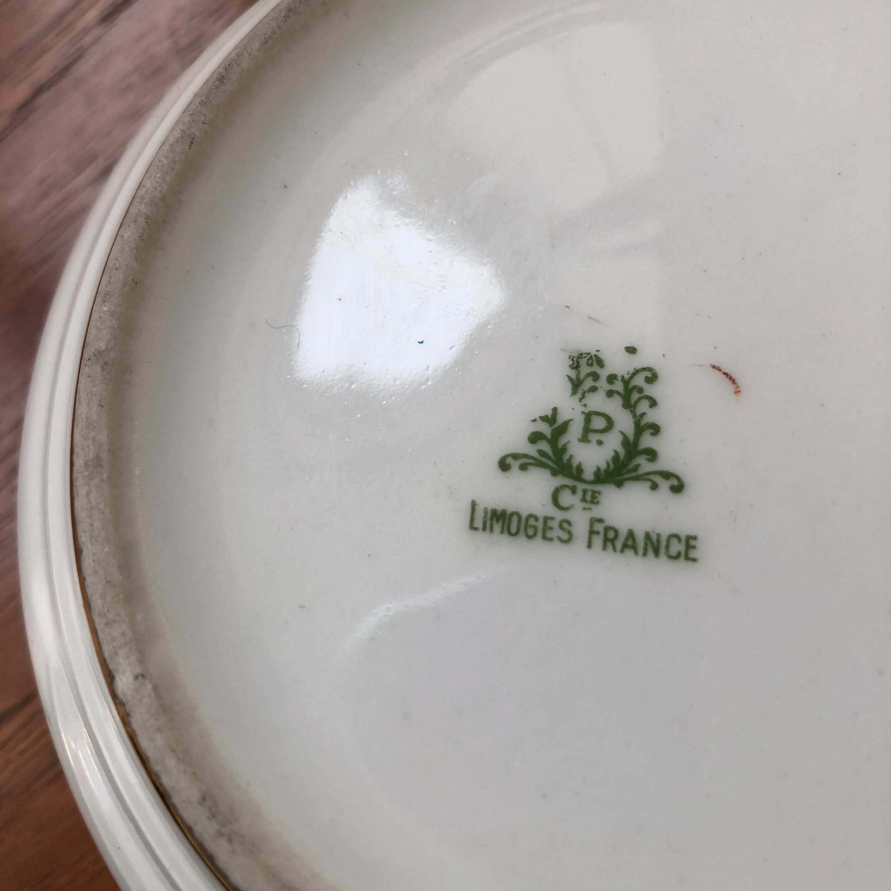 Porcelain jewelry box